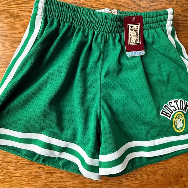 Mitchell & Ness Boston Celtics Jump Shot Shorts Green