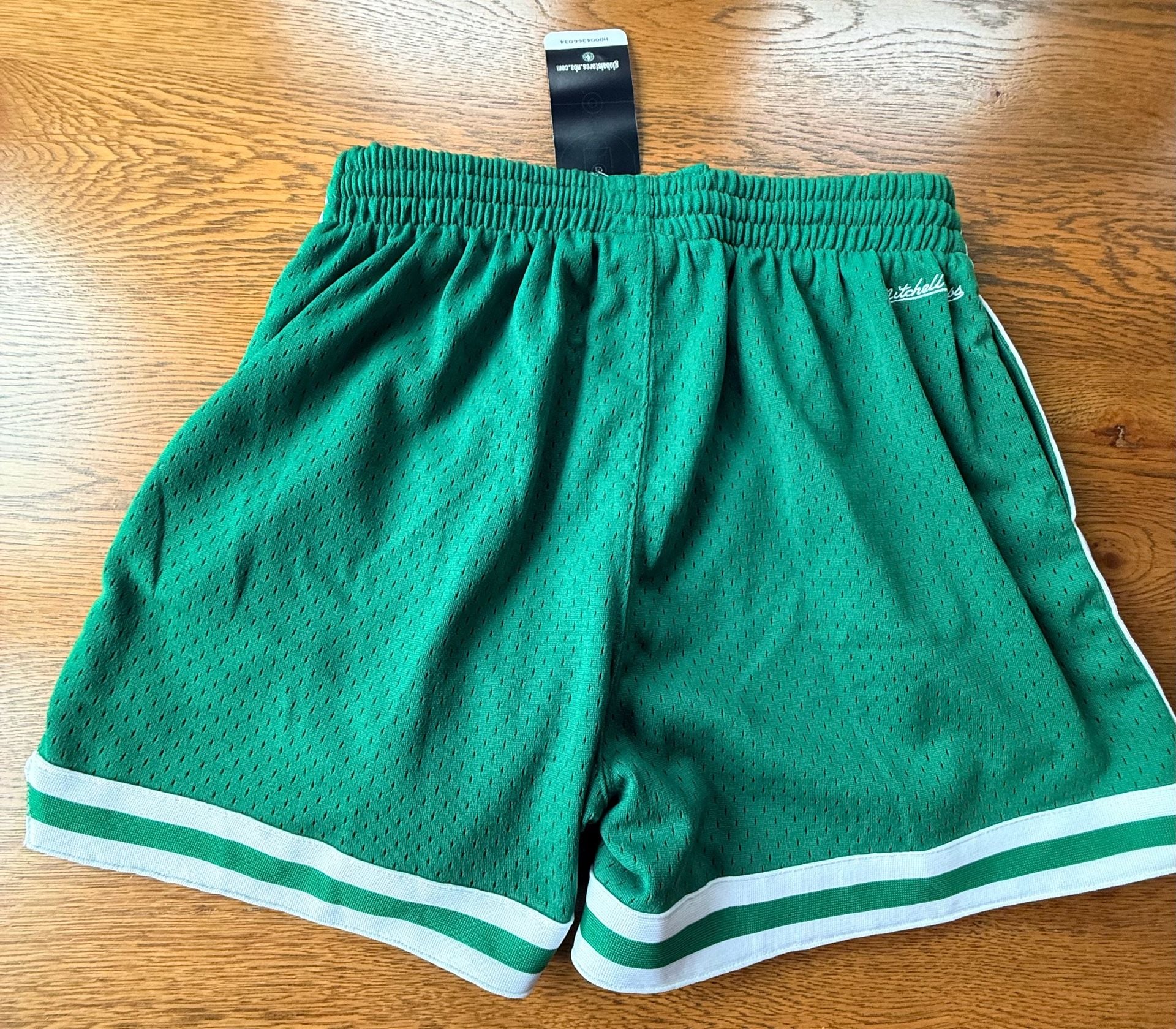 Mitchell & Ness Boston Celtics Jump Shot Shorts Green 3
