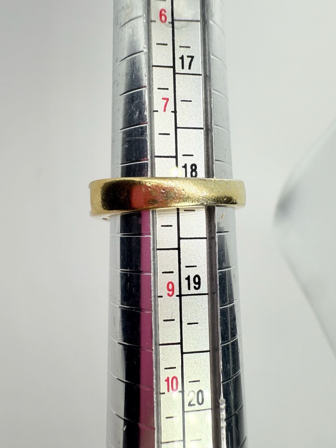Vintage Gold Tone Oval Crystal Baguette Cocktail Ring Size 8.5 6
