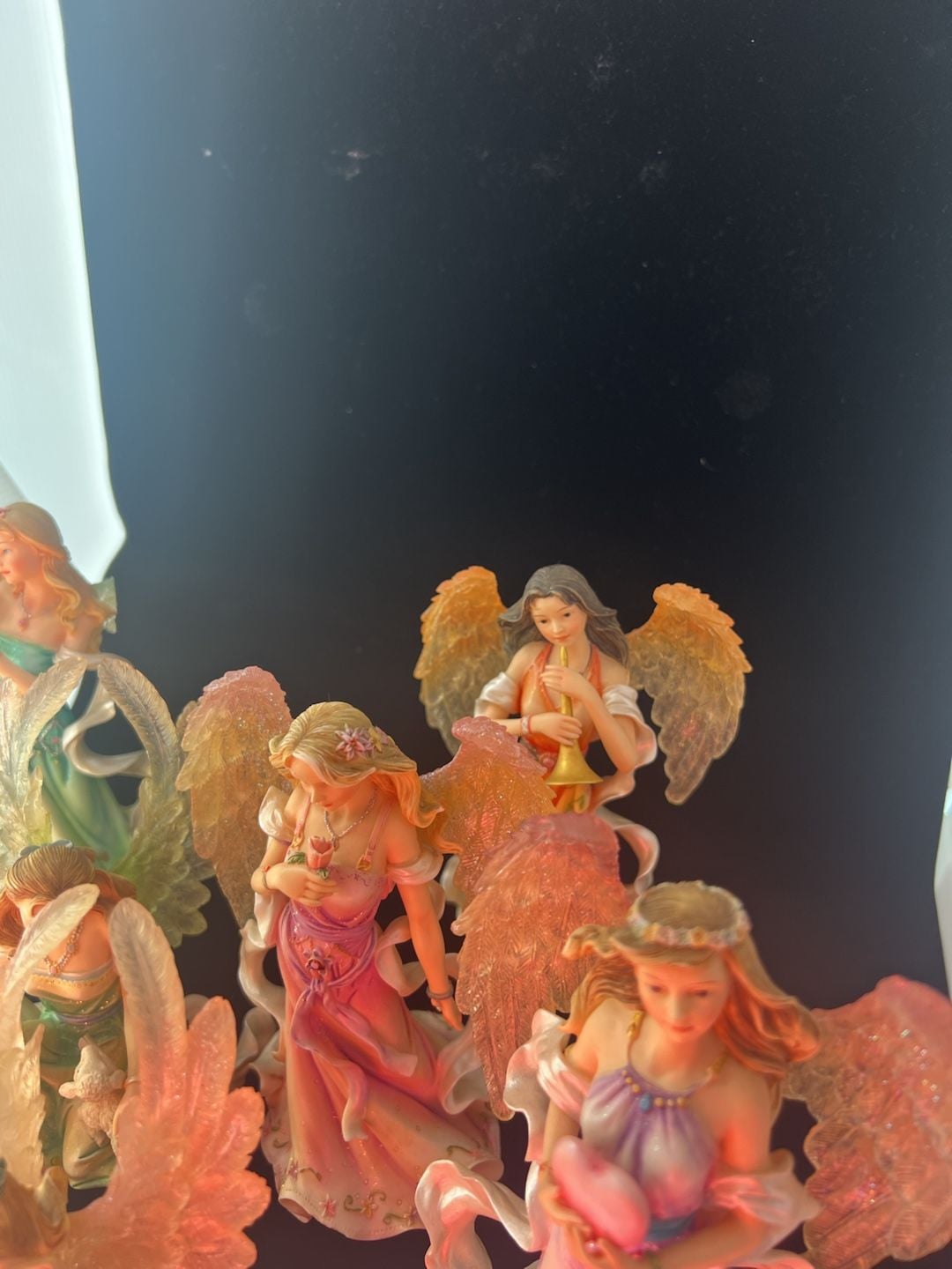 Munro Angels Around Us Figurine Collection Set of 8 Resin Angels 4