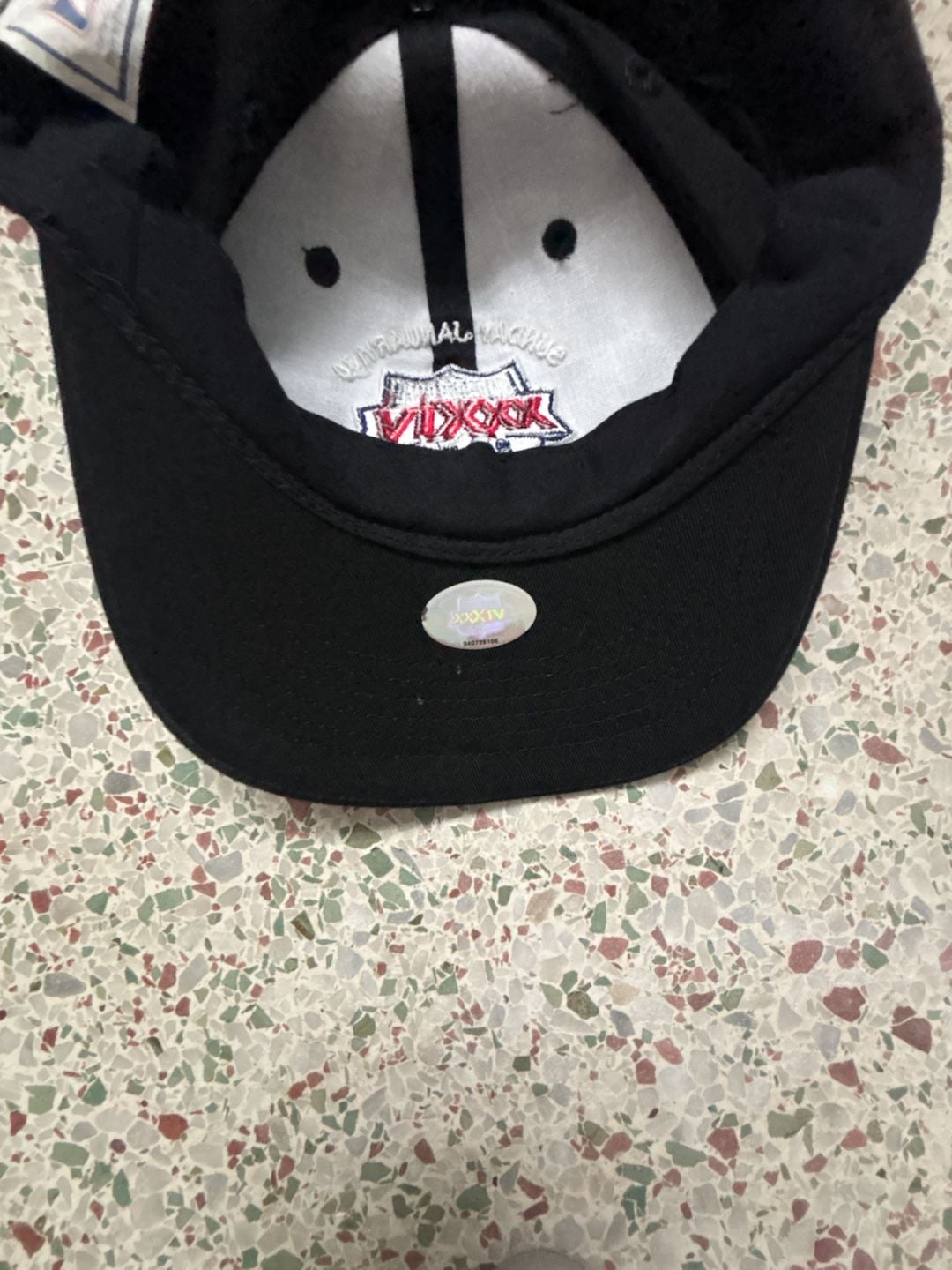 Logo 7 Super Bowl XXXIV Atlanta Georgia 2000 Hat Cap Black 4