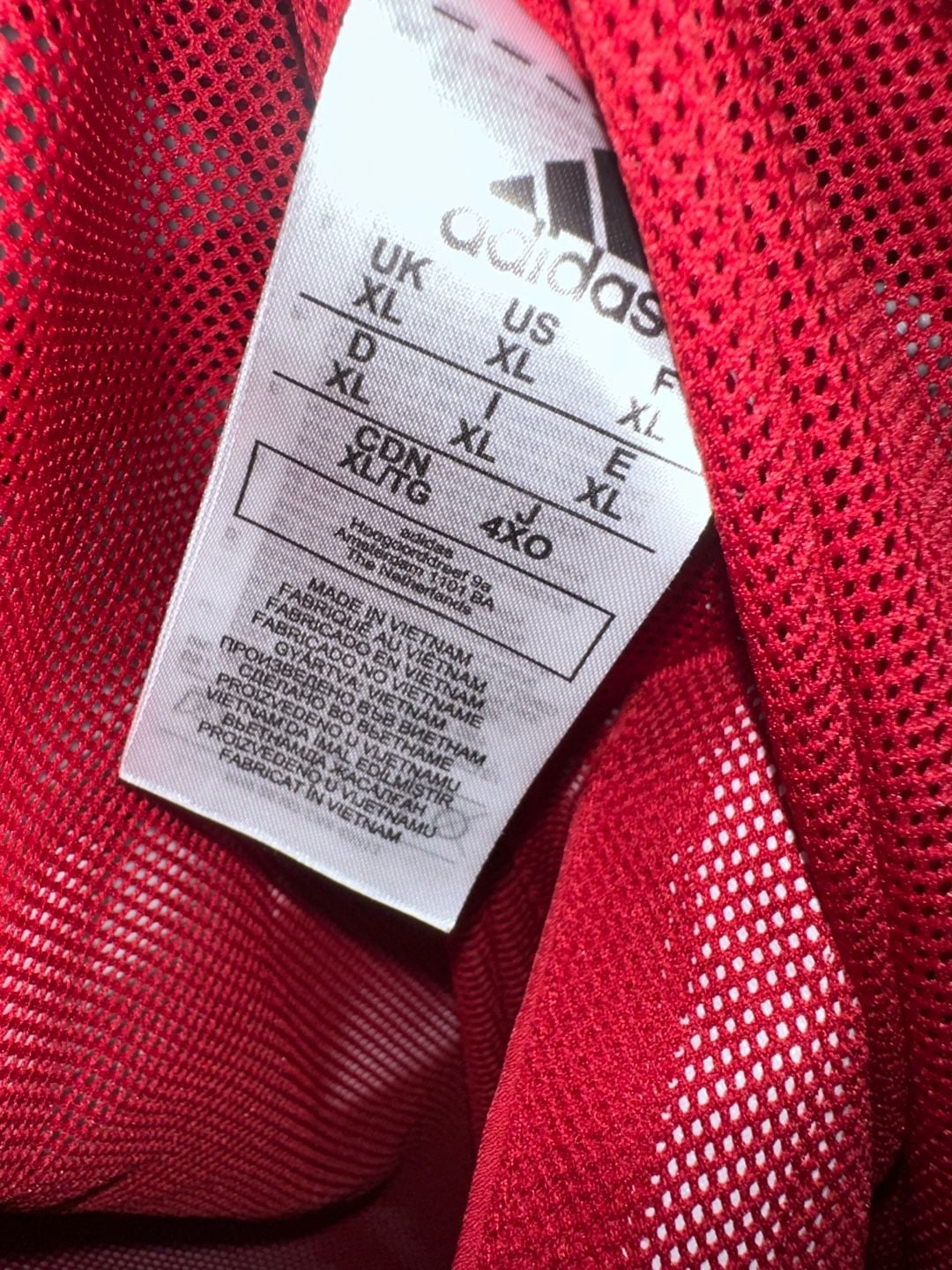 No.17 Adidas IUPUI Jaguars Full Zip Windbreaker Jacket Size XL Red 5