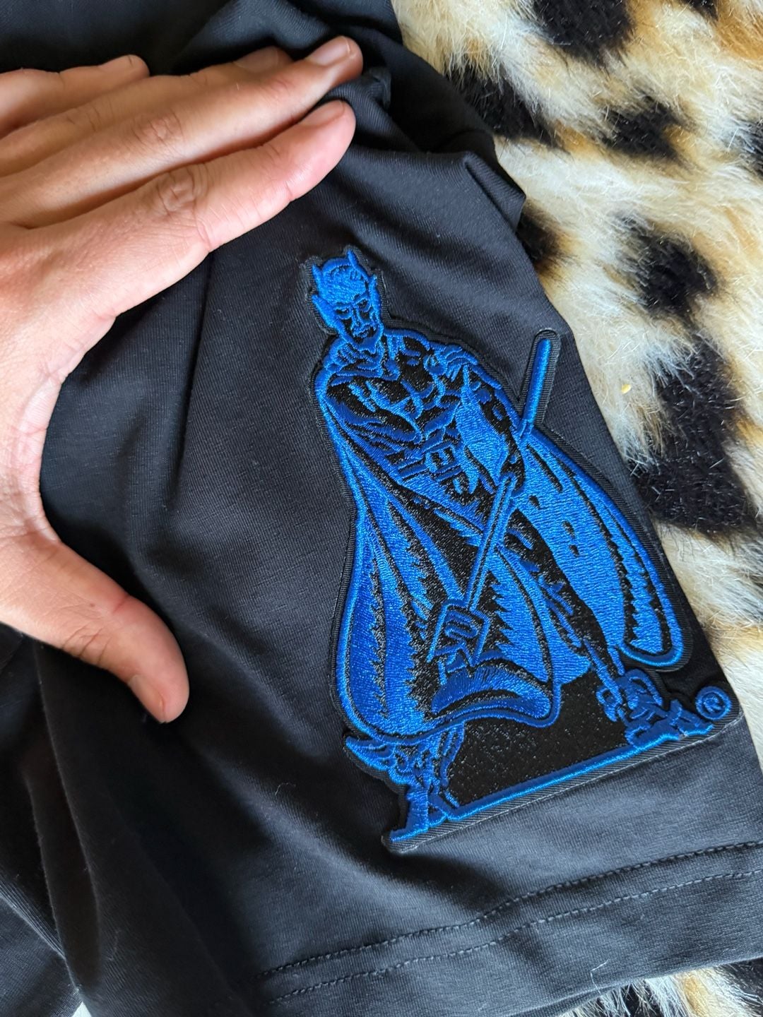 Pro Standard Duke University T-Shirt Size M Black Blue Devils 5