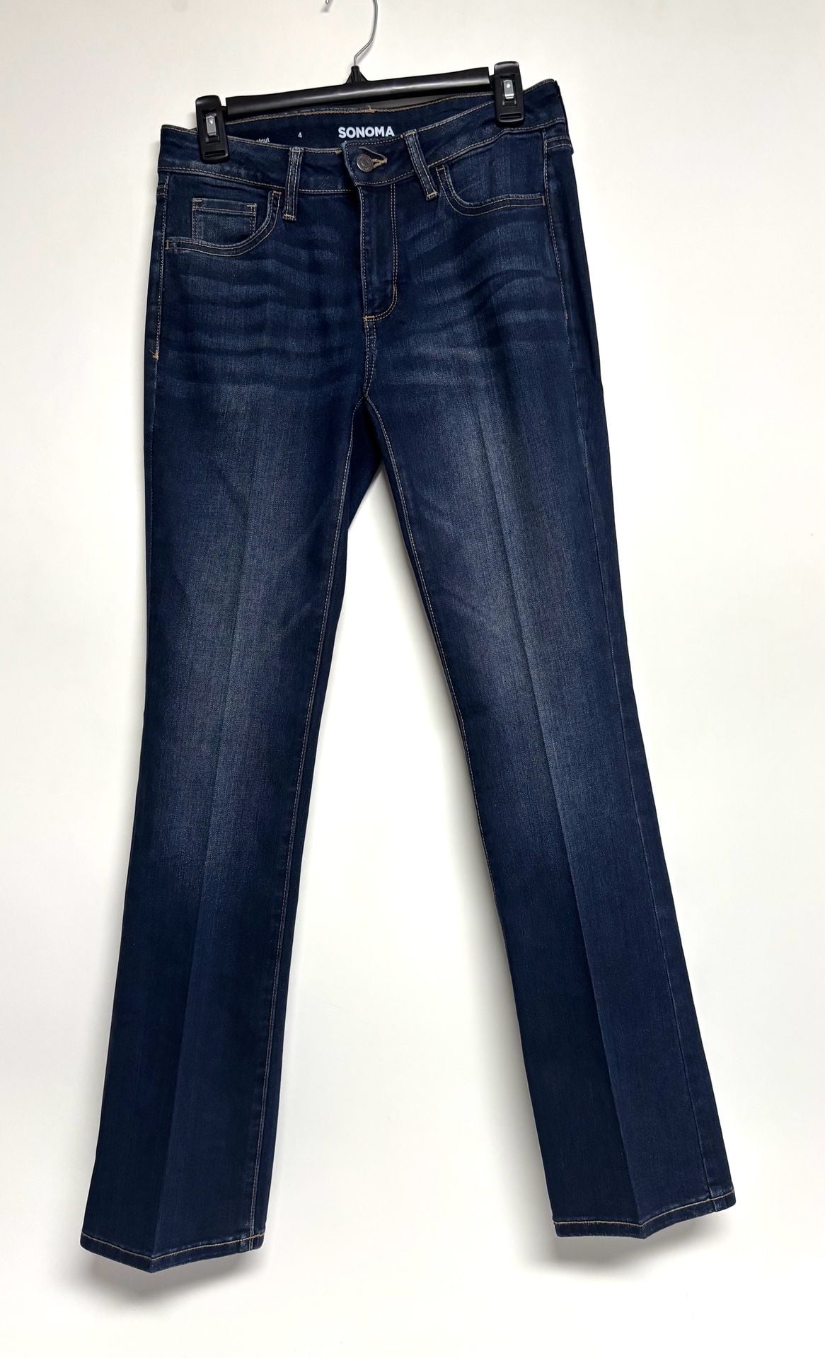 Sonoma Goods For Life Jeans Size 4 Dark Blue Bootcut 2