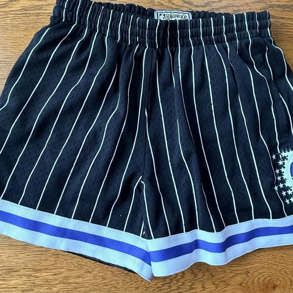 Mitchell & Ness Orlando Magic Jump Shot Shorts Size S Black