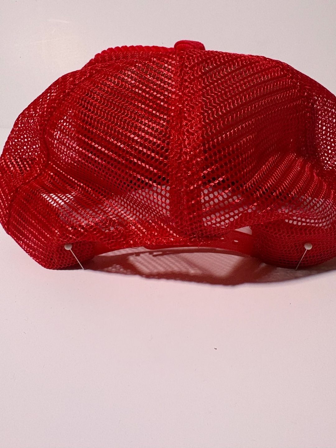 Youngstown Clothing Co. Trucker Hat One Size Fits All Red Script Corduroy 4
