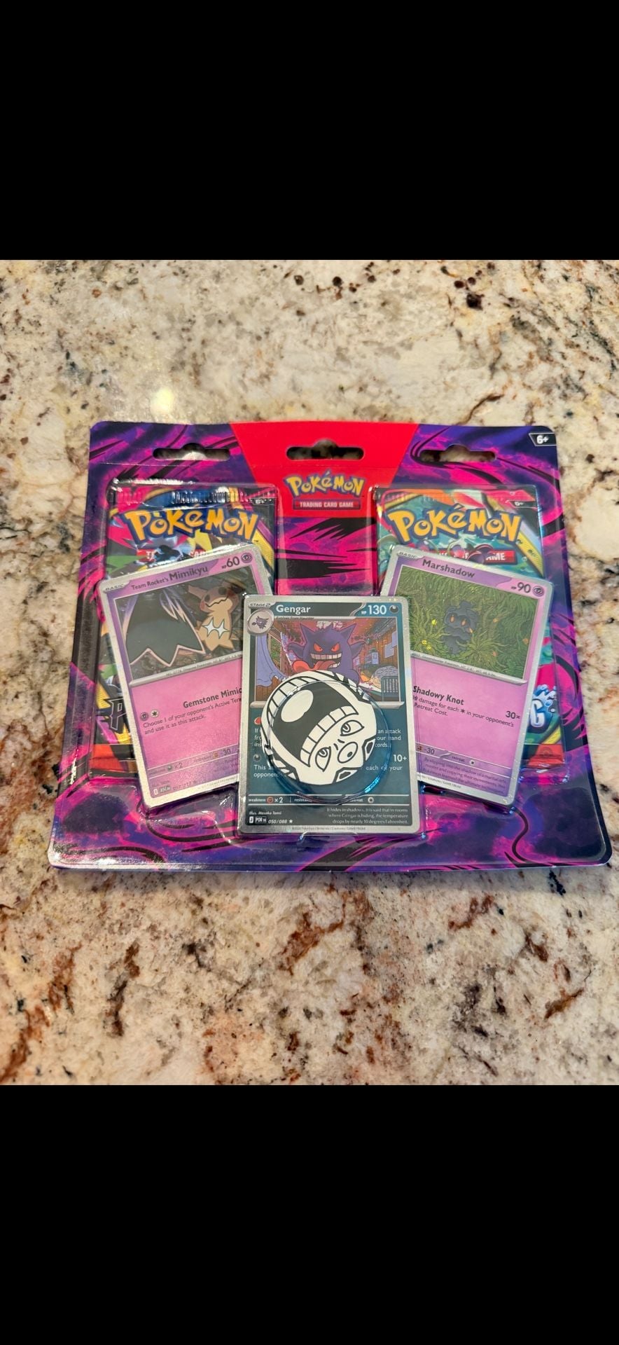 Pokemon TCG Gengar Blister Pack 1