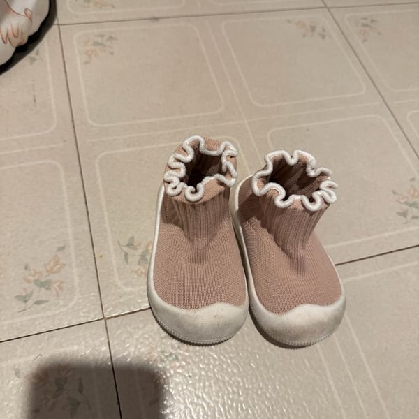 Baby Girl Sock Shoes Walking Shoes Infant NonSlip Soft Rubber Sole Sneakers Lightweight Breathable