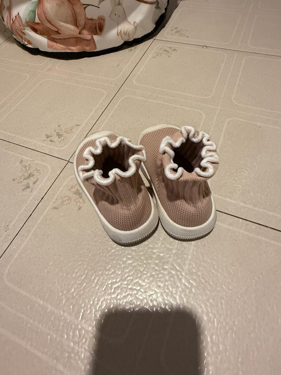 Baby Girl Sock Shoes Walking Shoes Infant NonSlip Soft Rubber Sole Sneakers Lightweight Breathable 6