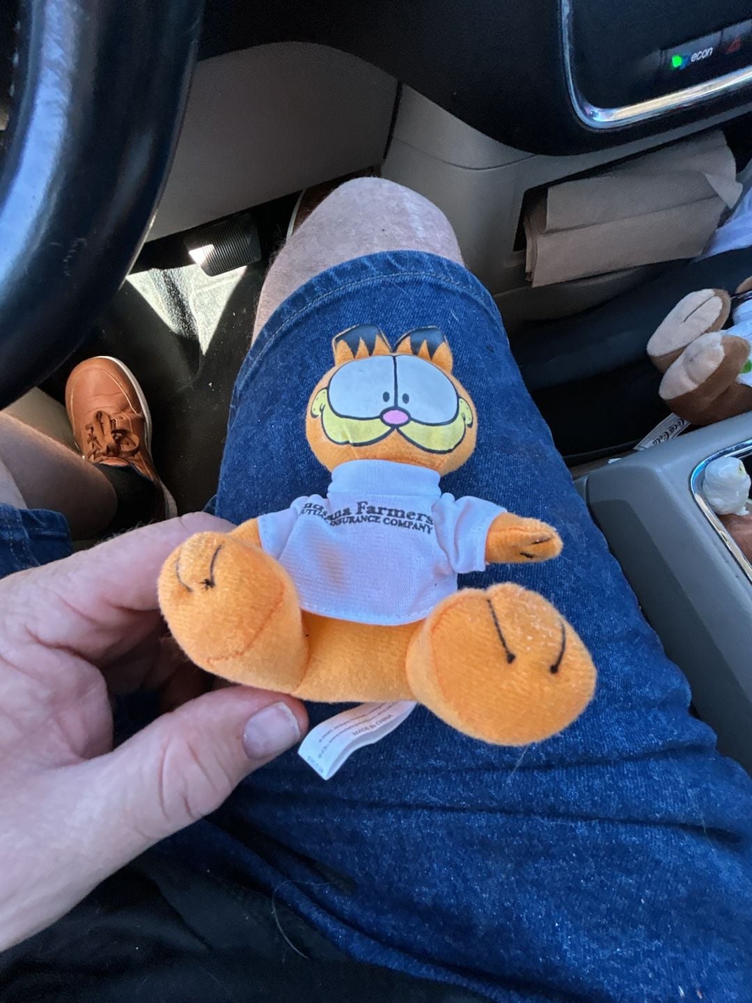 Garfield Plush Stuffed Animal Indiana Farmers Insurance 1