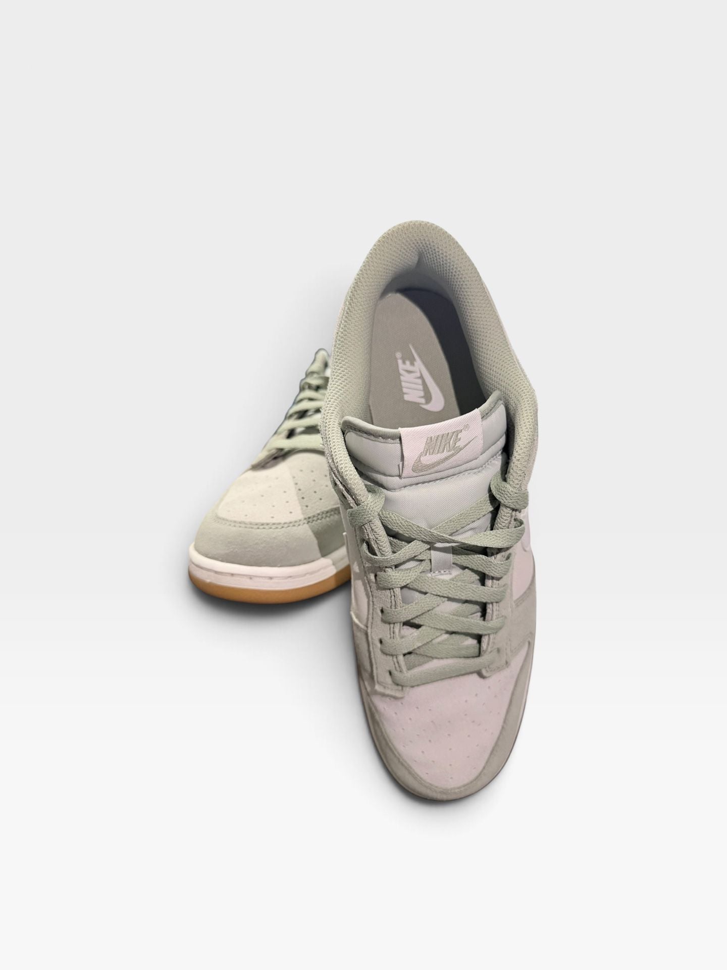 Nike Dunk Low Retro SE Light Silver Light Army Sail White Shoes - 12M 7