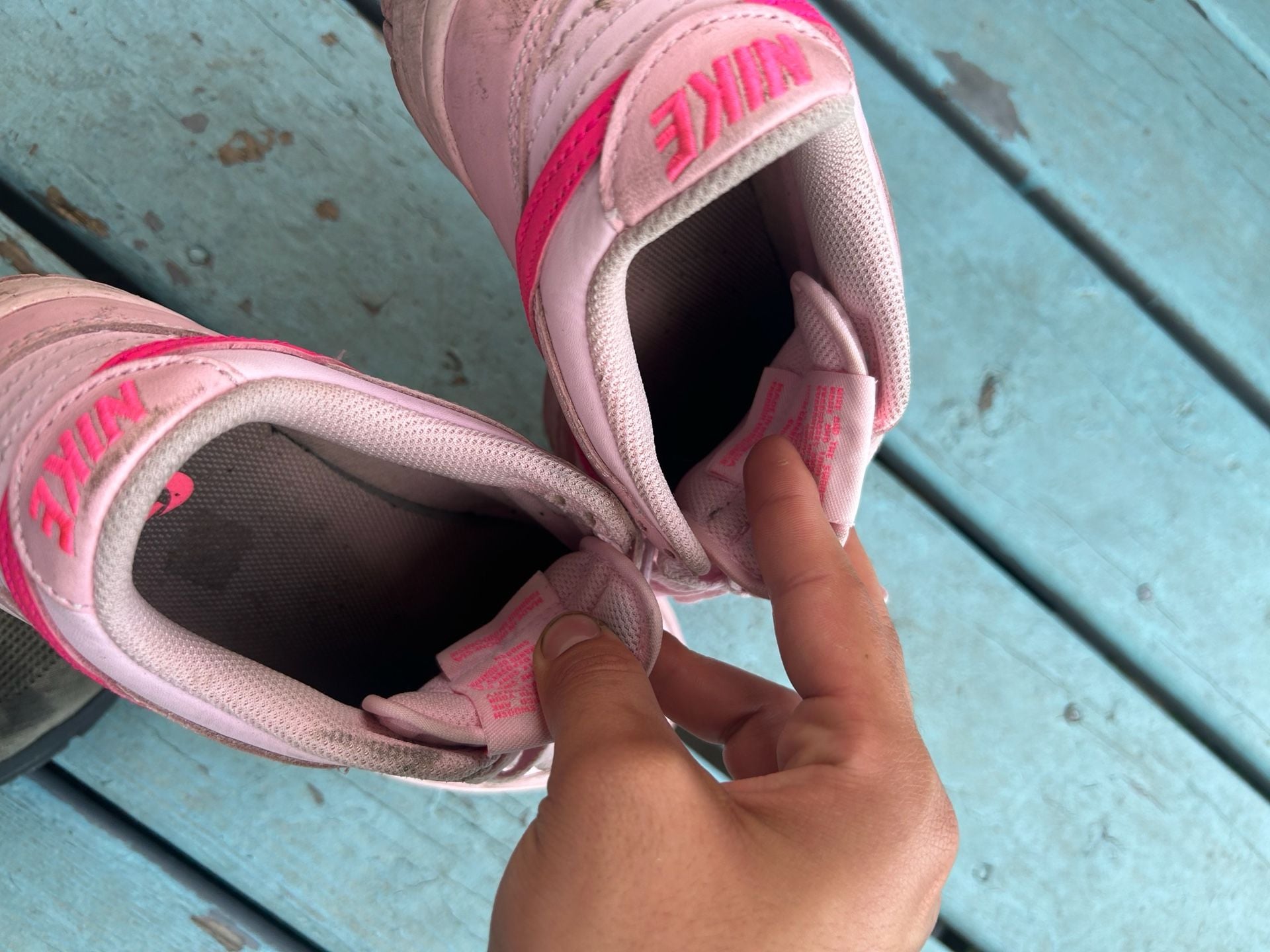 Nike Dunk Low Triple Pink Size 7Y 9