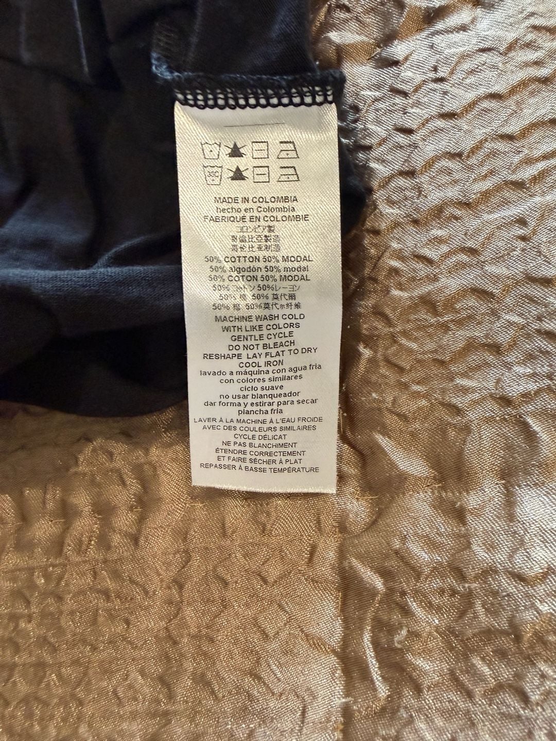 Michael Kors Sequined Logo Cotton T-Shirt in Black 6