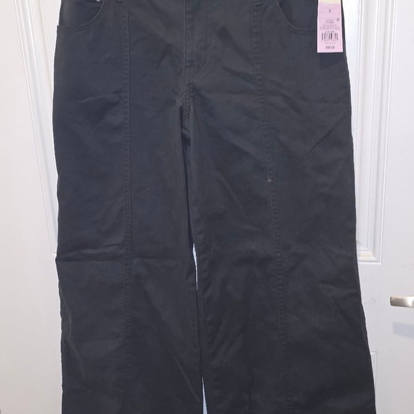 Wild Fable Wide Leg Pants Size S Black