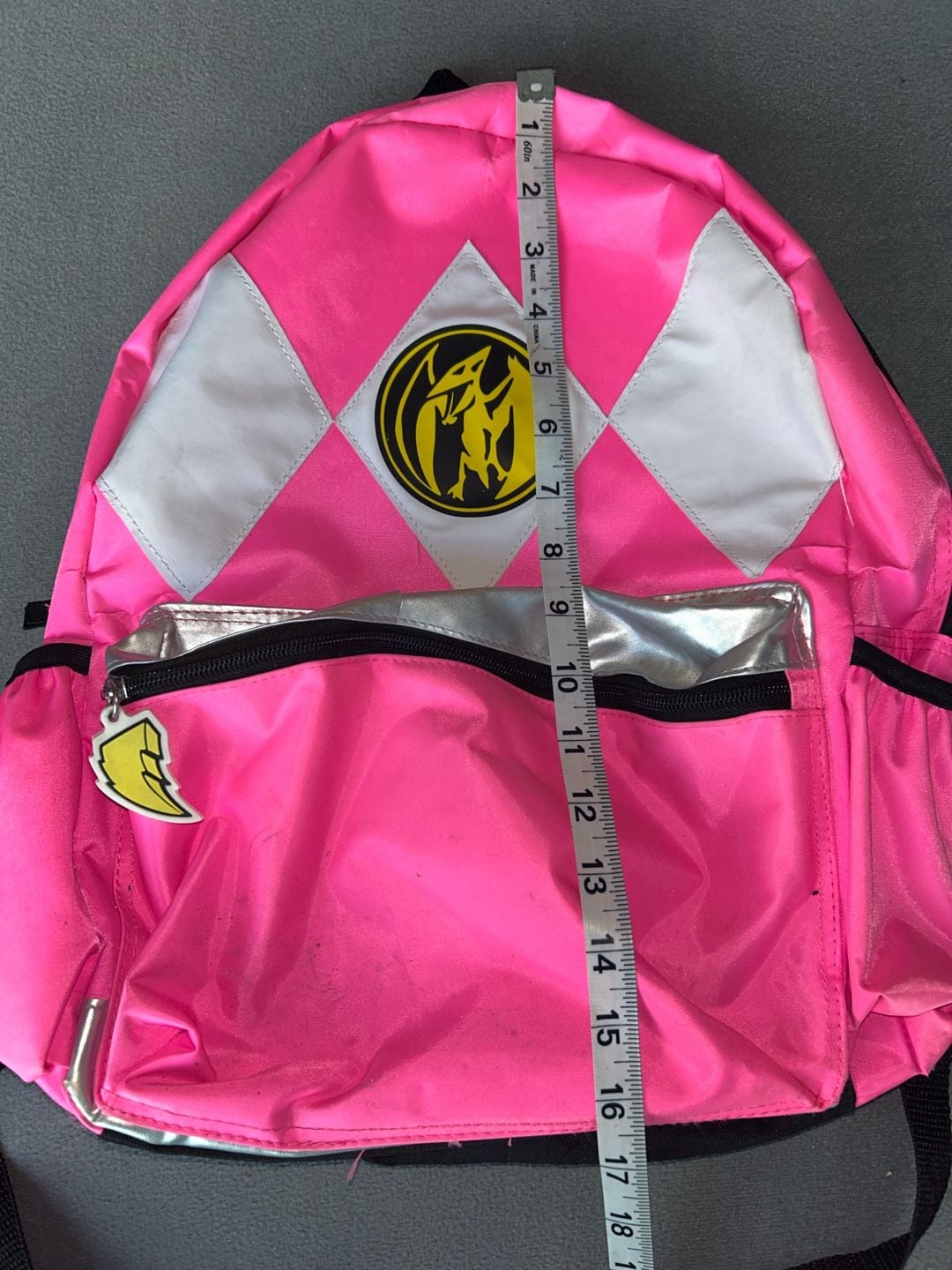 Power Rangers Pink Ranger Mini Backpack Pink White 7