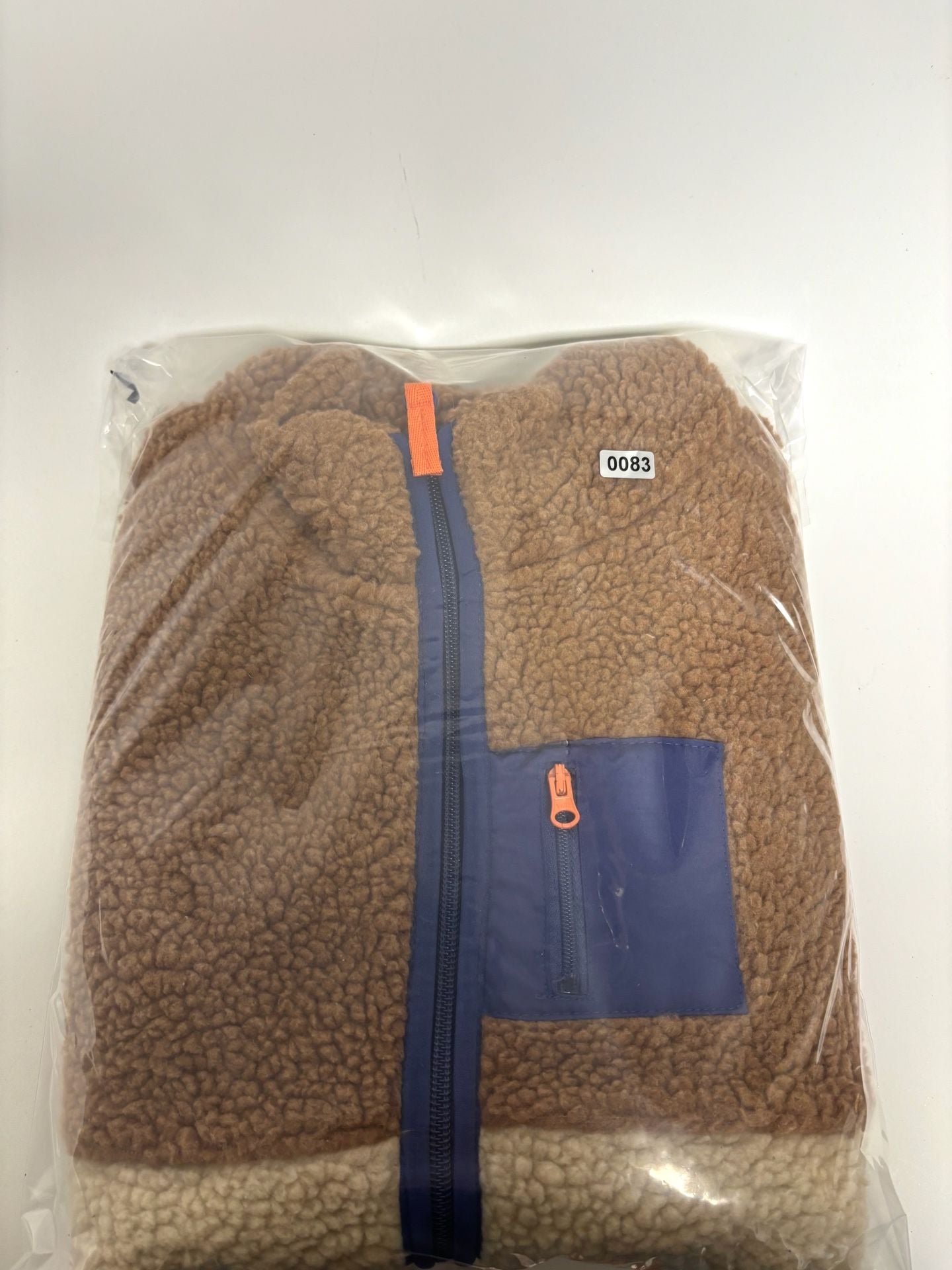 Carter's Zip-Up Sherpa Vest Size 14/14A Brown Colorblock 7