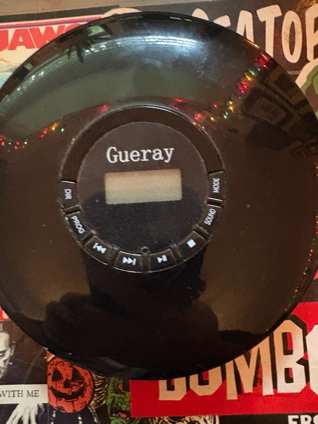 Gueray Portable Rechargeable CD Player ZL1901 Black 1