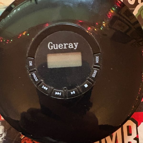 Gueray Portable Rechargeable CD Player ZL1901 Black