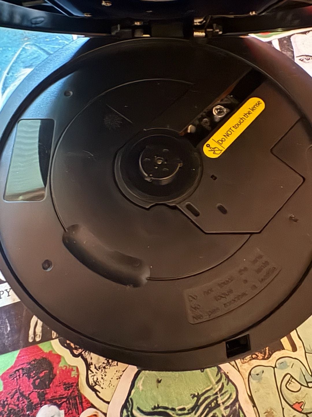 Gueray Portable Rechargeable CD Player ZL1901 Black 2