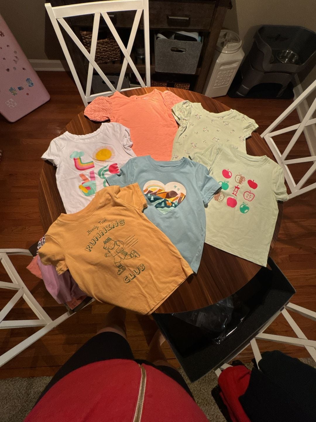 4T Carter's & Cat/Jack Graphic T-Shirt Lot of 6 1