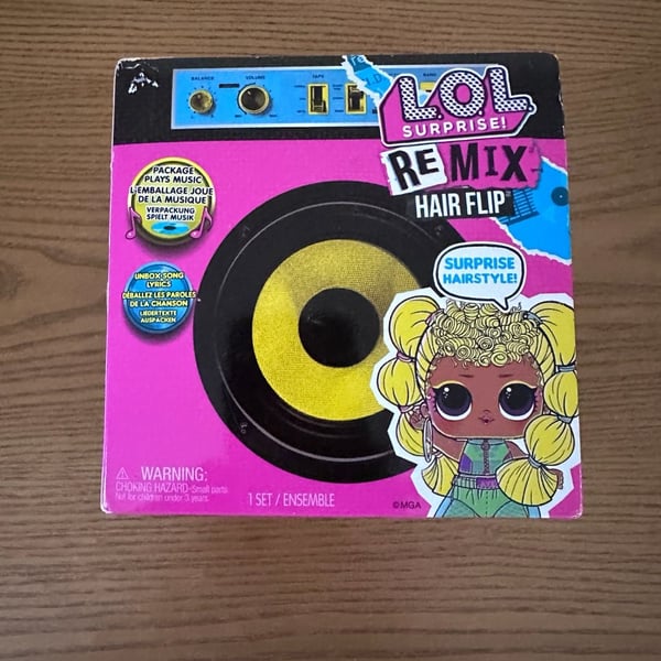 Lol Surprise Remix Hair Flip 15 Surprises Toy