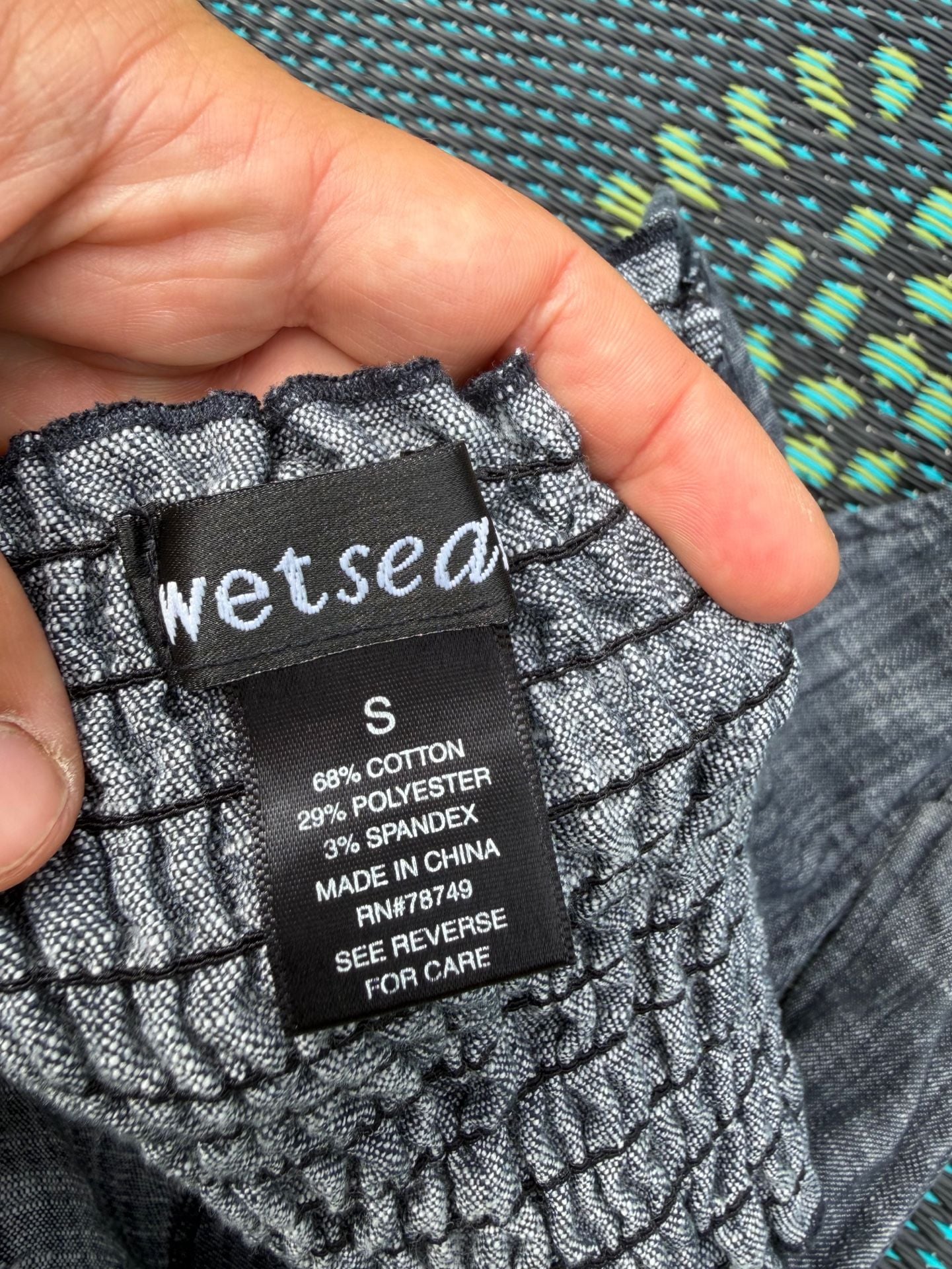 Wet Seal Halter Vest Size S Gray Button Up Denim Crop Top 6