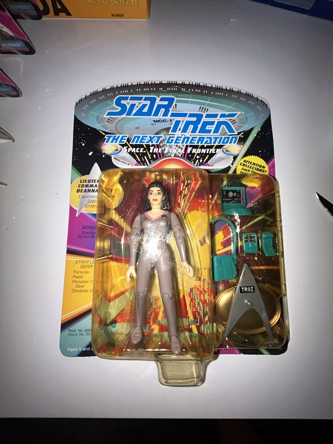Playmates Star Trek The Next Generation Lt. Commander Deanna Troi Figure 1