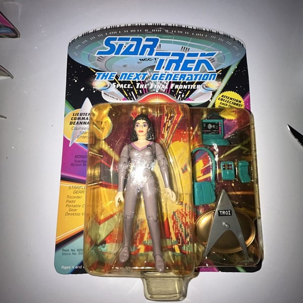 Playmates Star Trek The Next Generation Lt. Commander Deanna Troi Figure