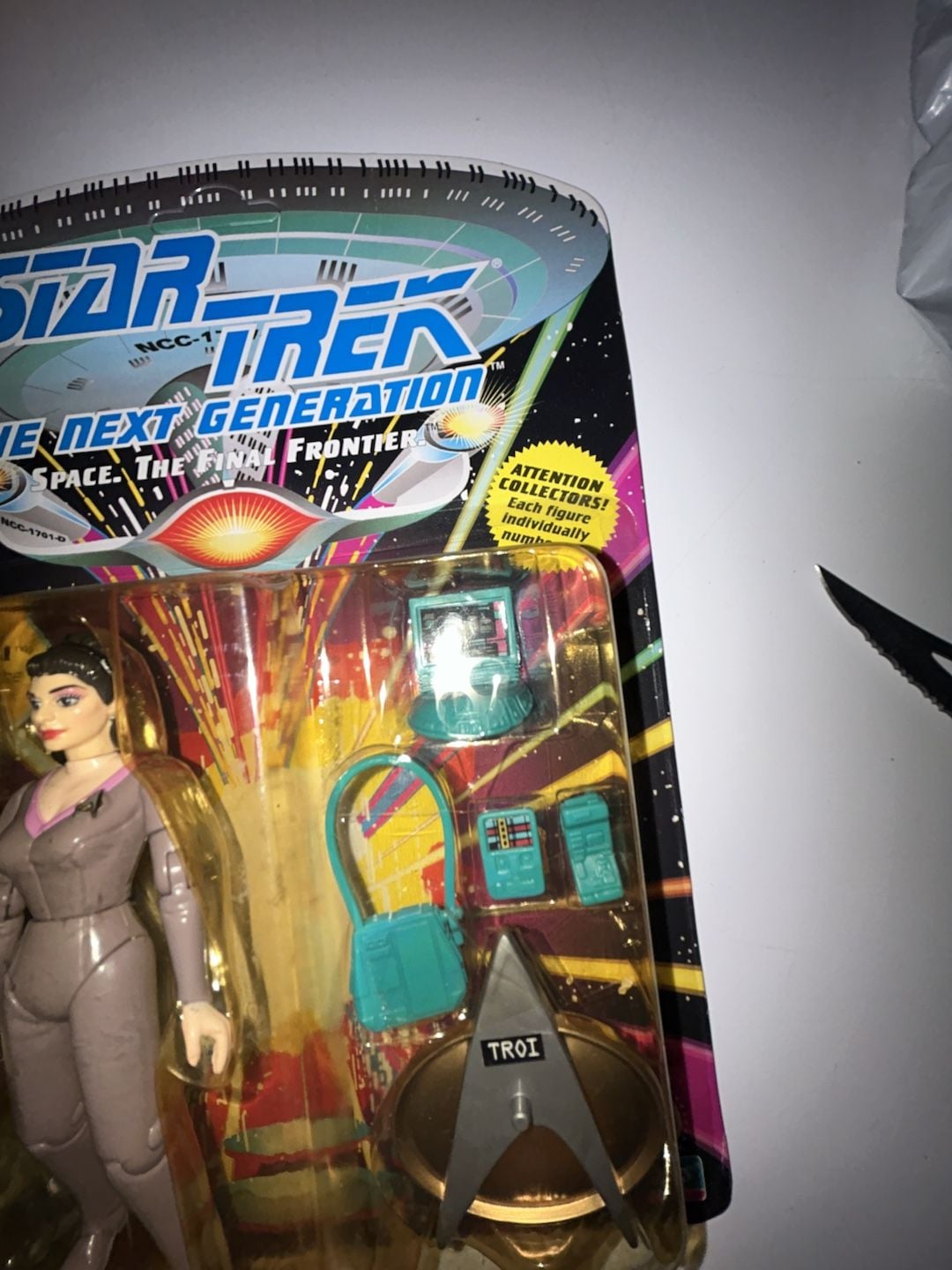 Playmates Star Trek The Next Generation Lt. Commander Deanna Troi Figure 2