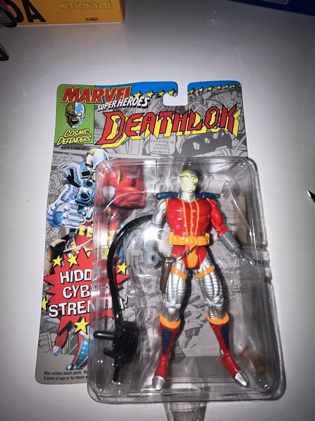 Toy Biz Marvel Super Heroes Deathlok Action Figure Cosmic Defenders 1