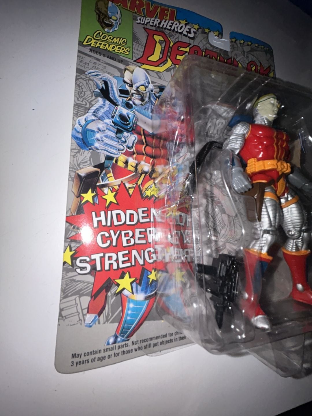 Toy Biz Marvel Super Heroes Deathlok Action Figure Cosmic Defenders 2
