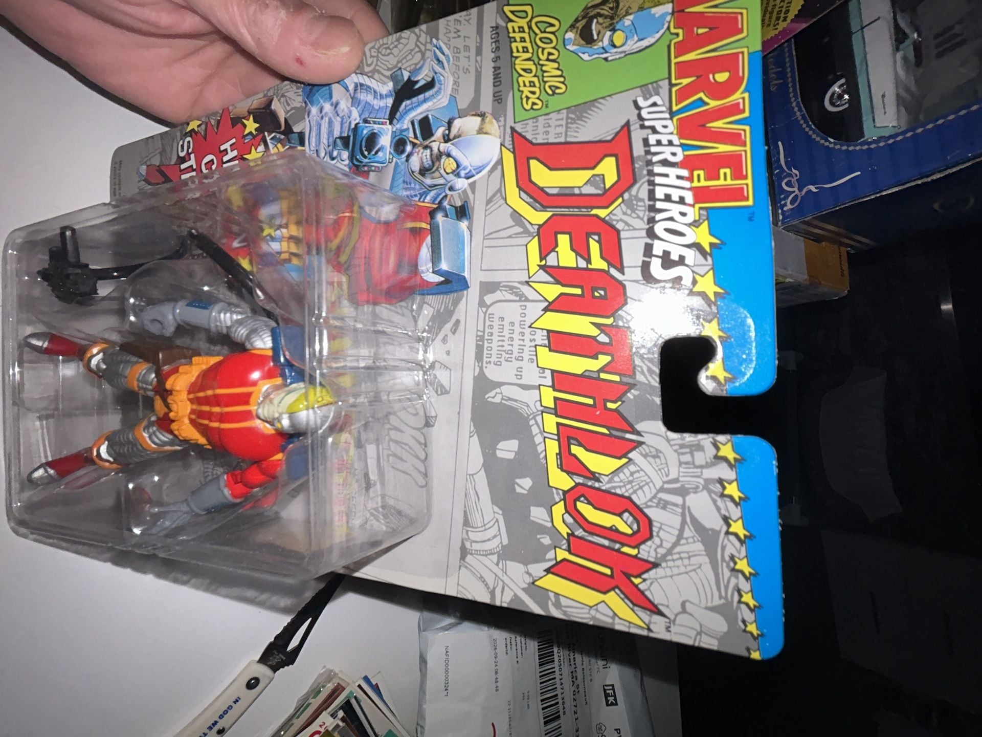 Toy Biz Marvel Super Heroes Deathlok Action Figure Cosmic Defenders 3