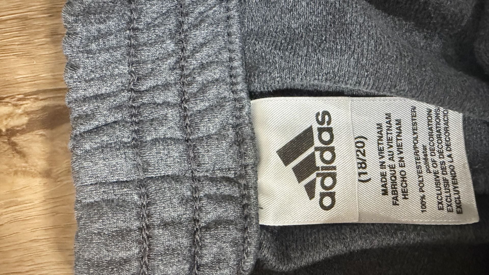 Adidas 3-Stripe Tricot Track Pants Gray Athletic Sweatpants 6
