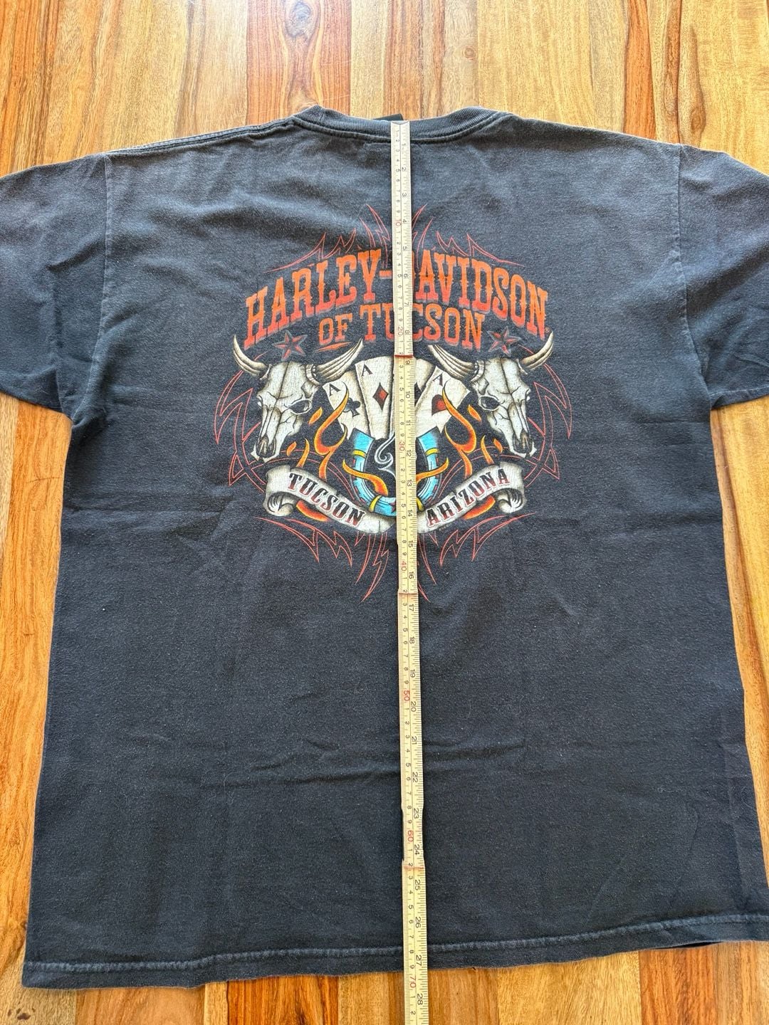 2010Harley-Davidson Tucson Arizona Graphic T-Shirt Sz L 8