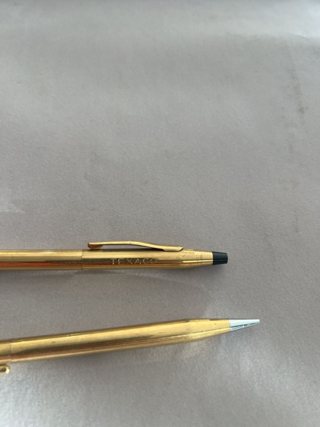 Cross Classic Century Gold Filled Pen And Pencil Set Texaco 2