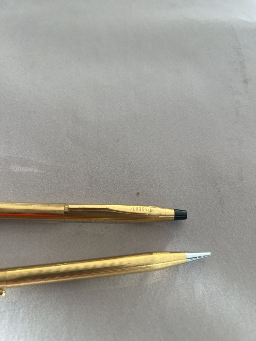 Cross Classic Century Gold Filled Pen And Pencil Set Texaco 3