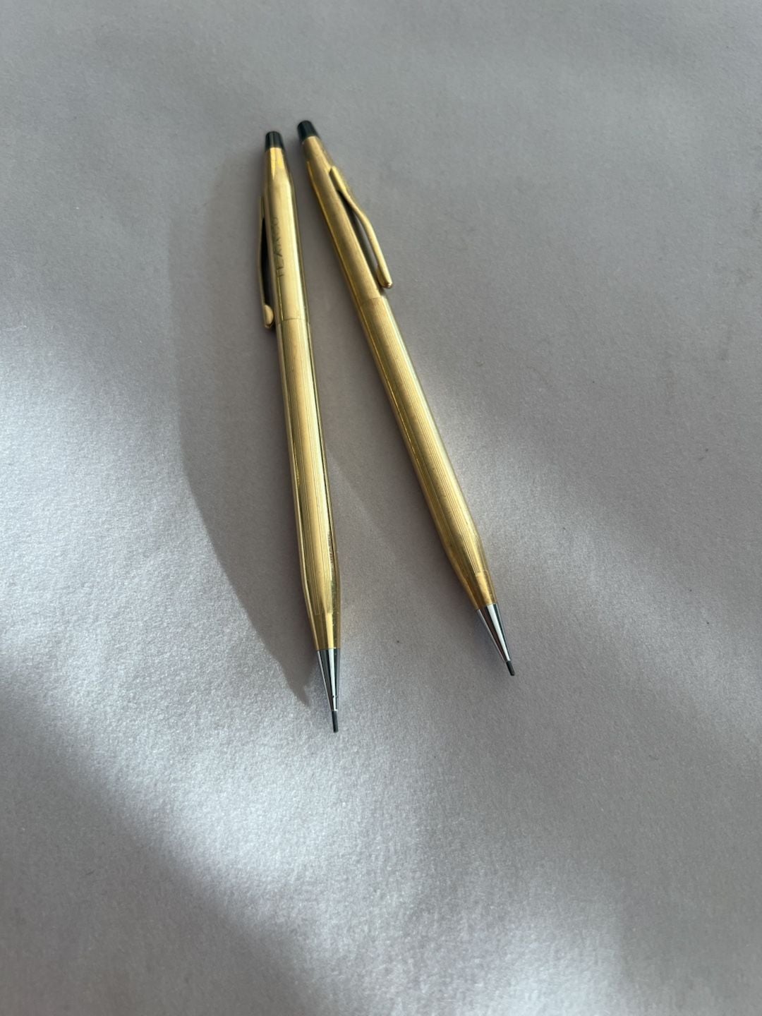 Cross Classic Century Gold Filled Pen And Pencil Set Texaco 4