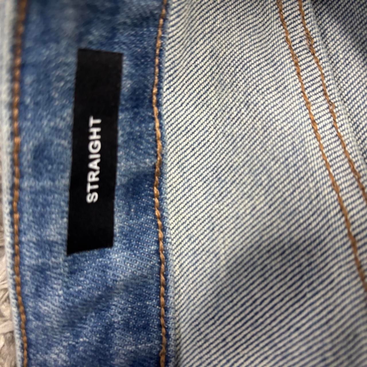 Judy Blue Straight Leg Jeans Size 18W Destroyed Side Seam 7
