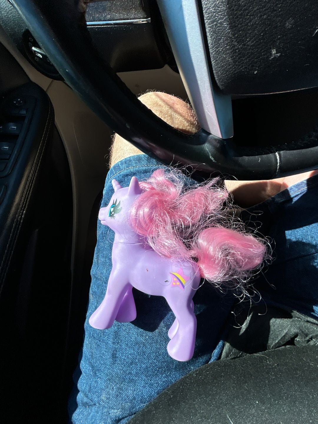 Hasbro My Little Pony Purple Unicorn Pink Hair Toy Figure 2