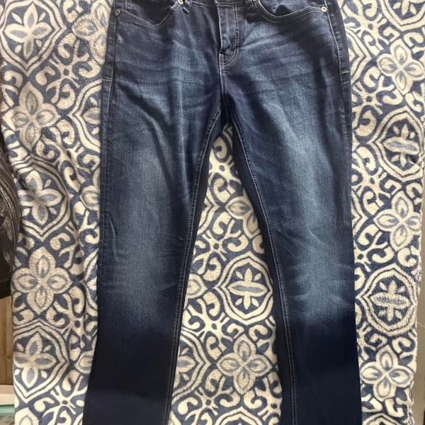 BKE Alec Straight Leg Jeans Size 32R Blue Denim