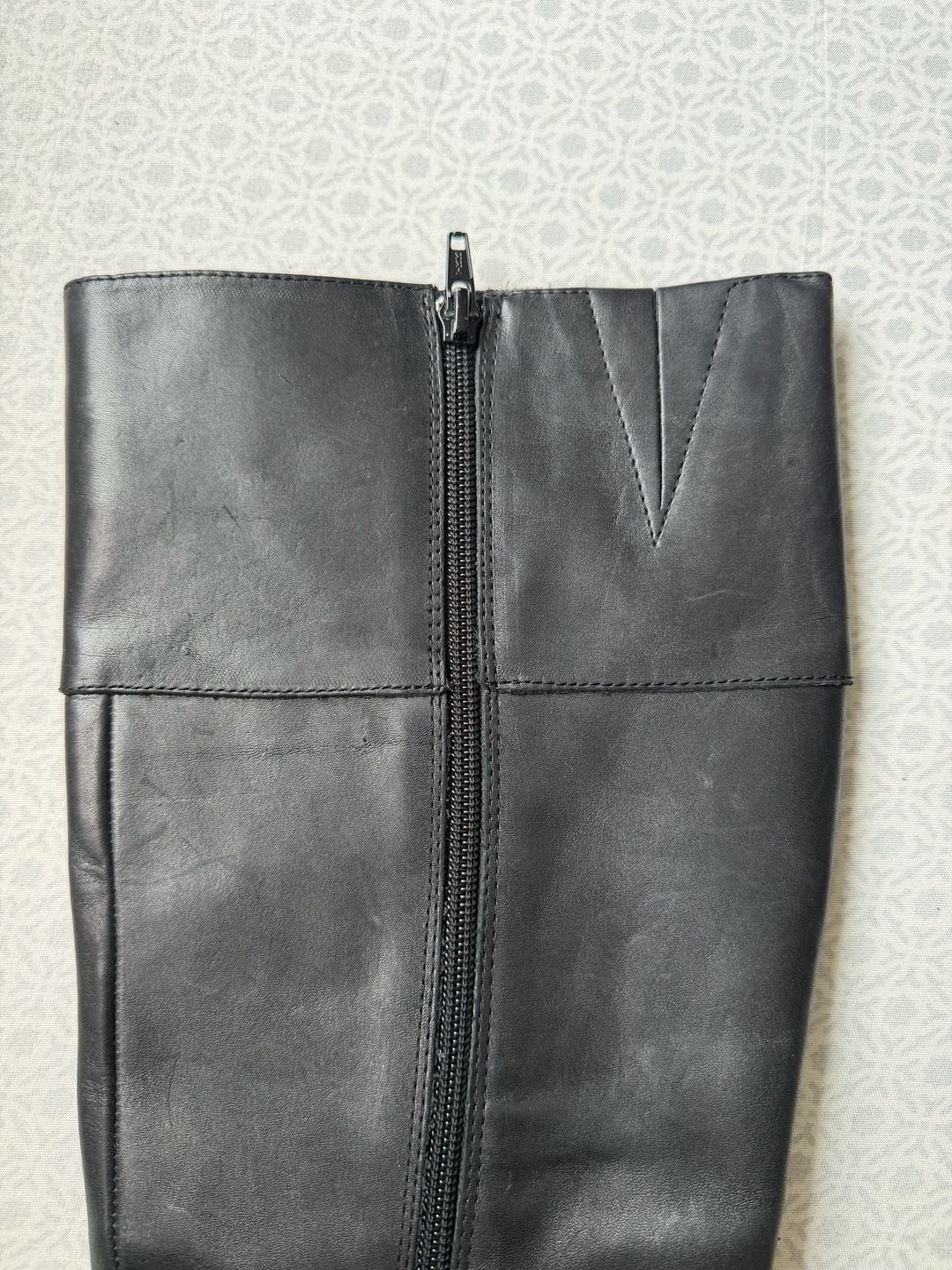 Lauren Ralph Lauren Mesa Black Leather Riding Boots 4