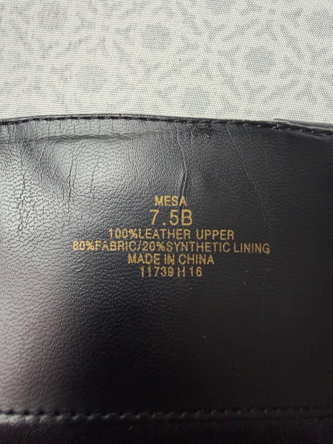 Lauren Ralph Lauren Mesa Black Leather Riding Boots 21