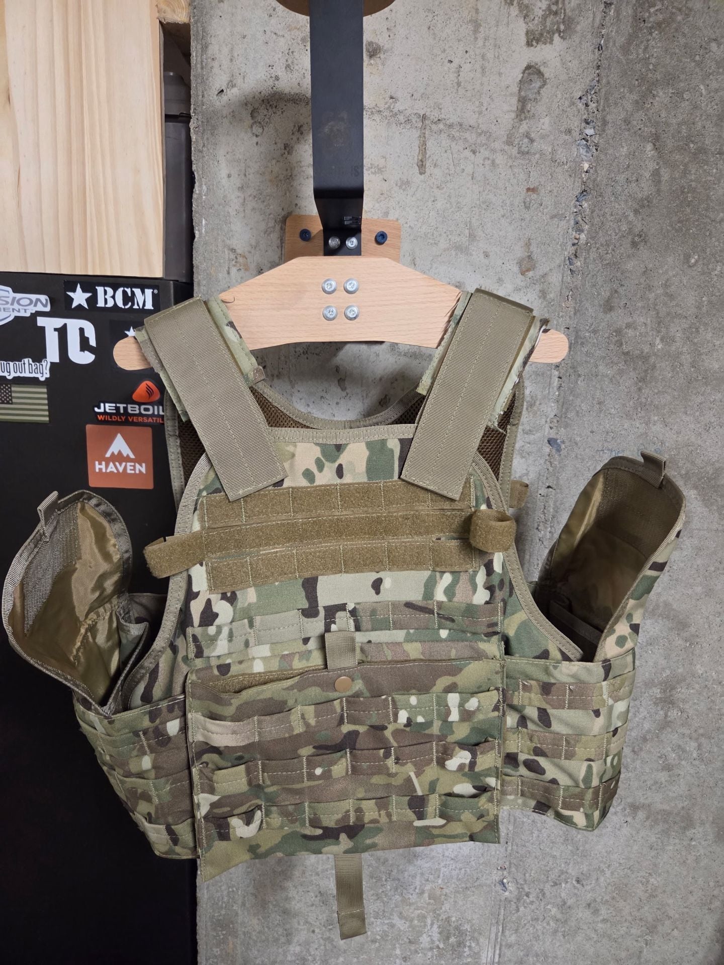 Condor Modular Operator Plate Carrier Multicam Vest 4