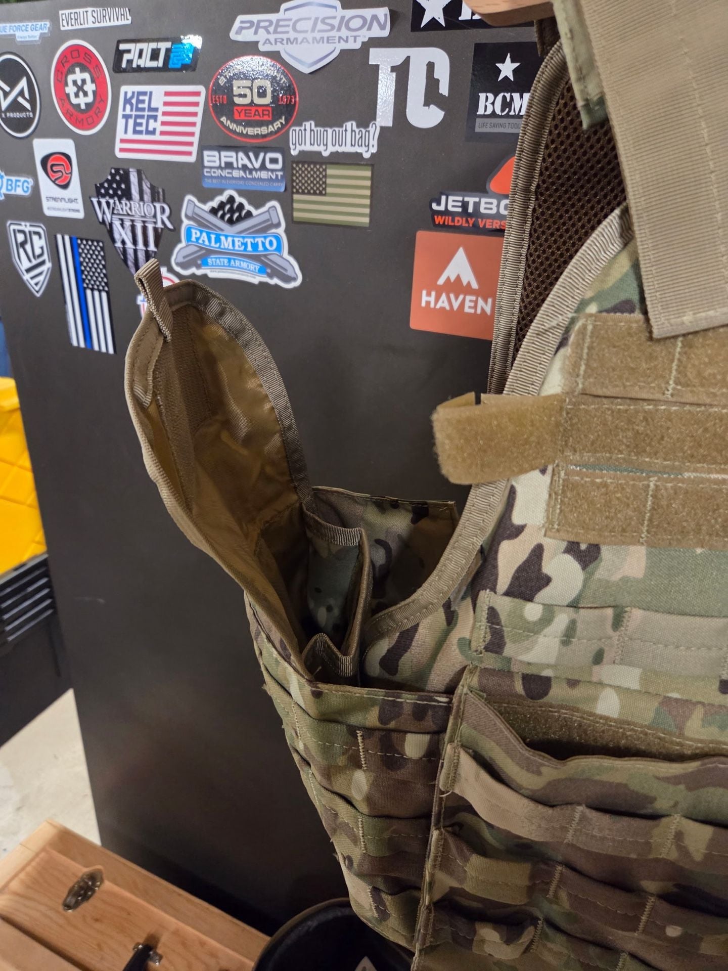 Condor Modular Operator Plate Carrier Multicam Vest 5