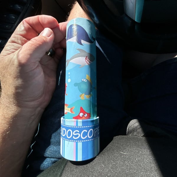 iKeelo Classic Tin Kaleidoscope Under The Sea Ocean Toy Educational