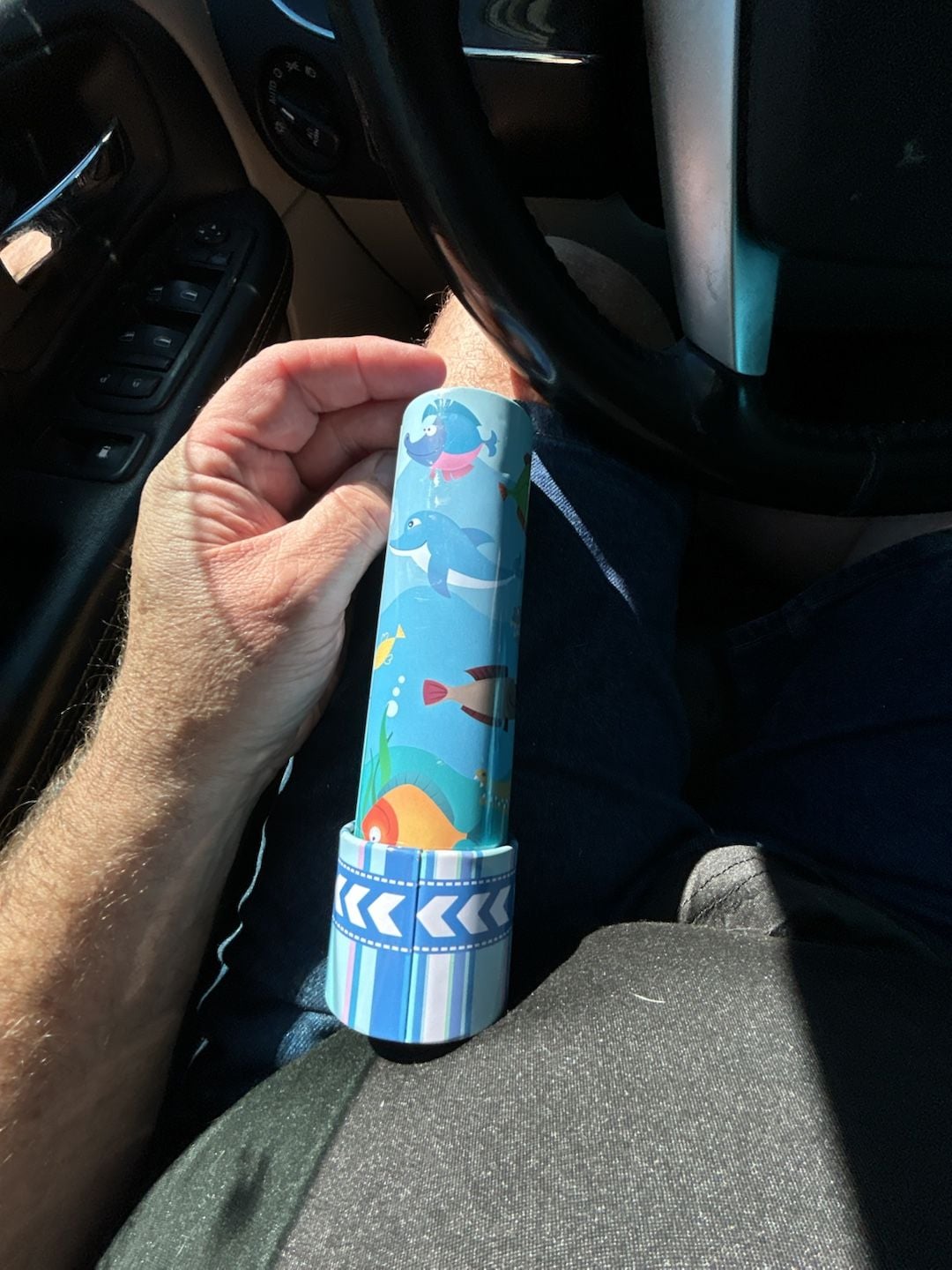 iKeelo Classic Tin Kaleidoscope Under The Sea Ocean Toy Educational 2