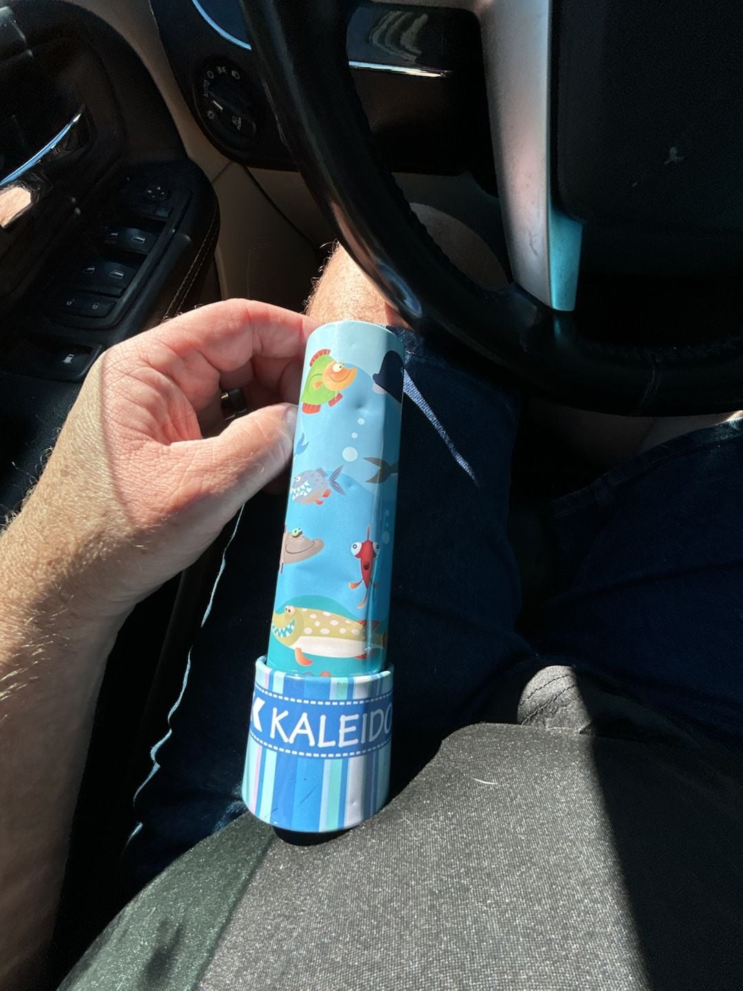iKeelo Classic Tin Kaleidoscope Under The Sea Ocean Toy Educational 3