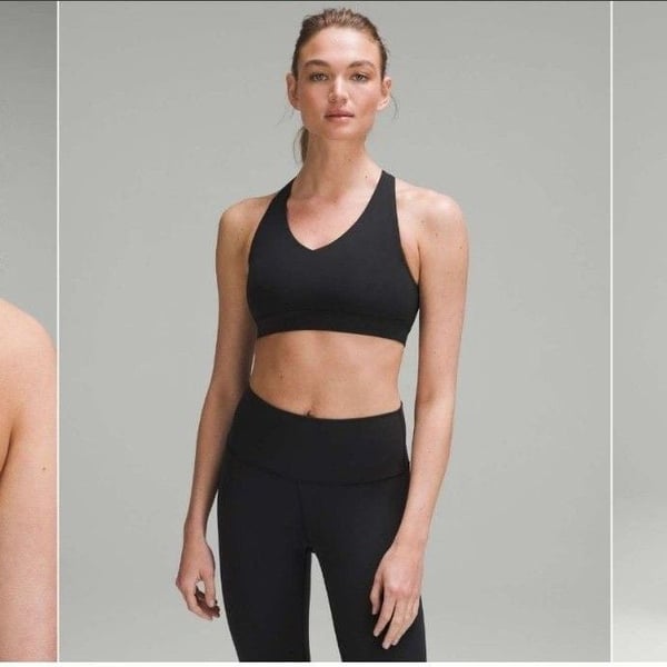 219 Lululemon Envital Bra D/DD Size 10 Night Sea
