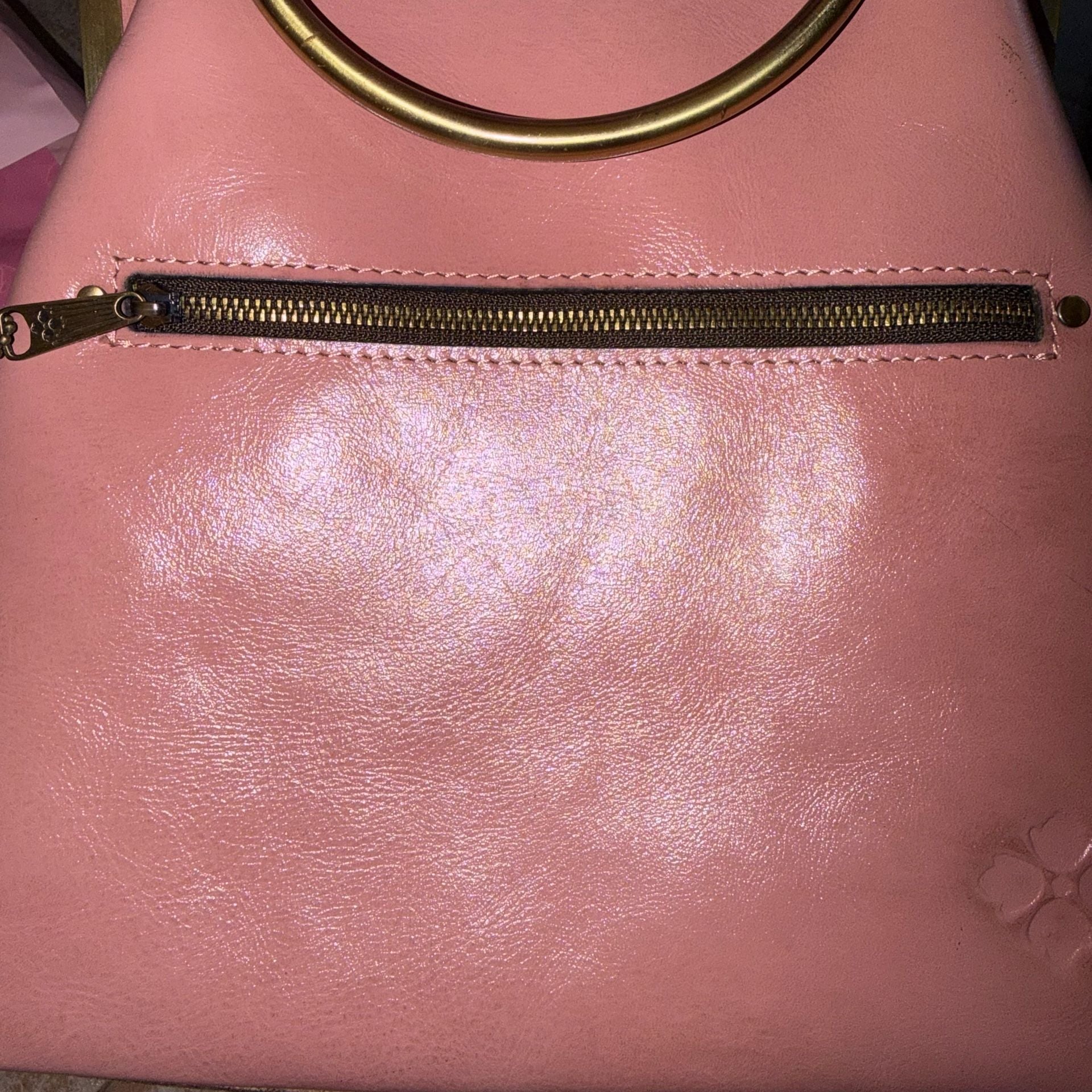 Patricia Nash Pink Rose Embossed Leather Purse Handbag #26V1026 15
