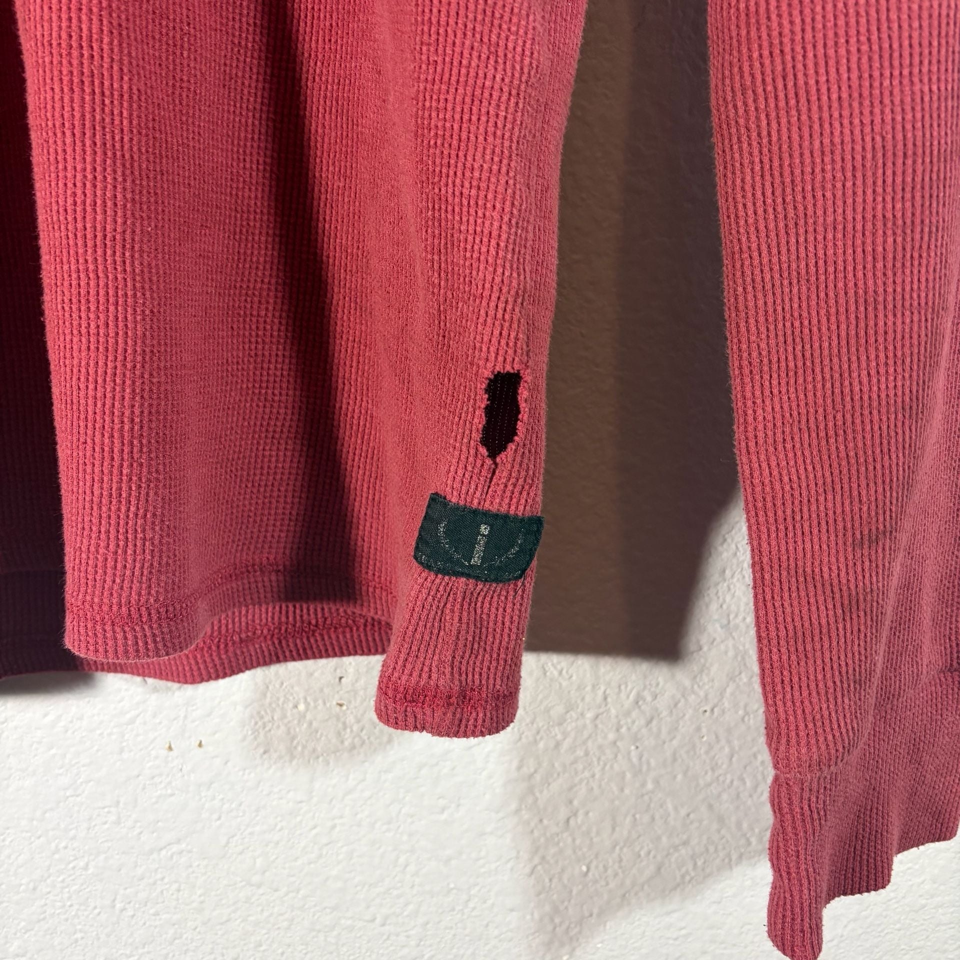 Vintage Y2K Henley Thermal Long Sleeve 4